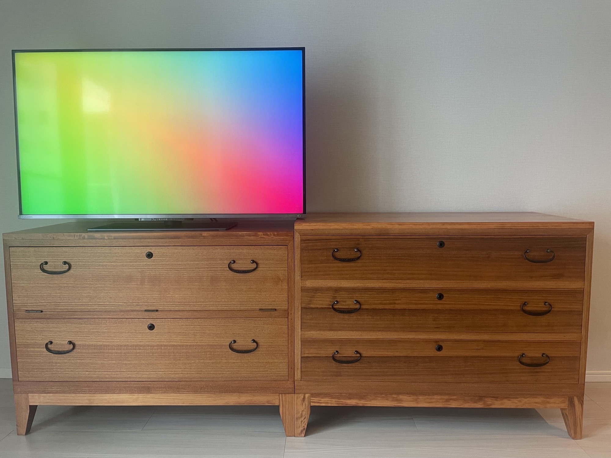古家具 桐箪笥 桐ダンス リメイク テレビボード ローチェスト